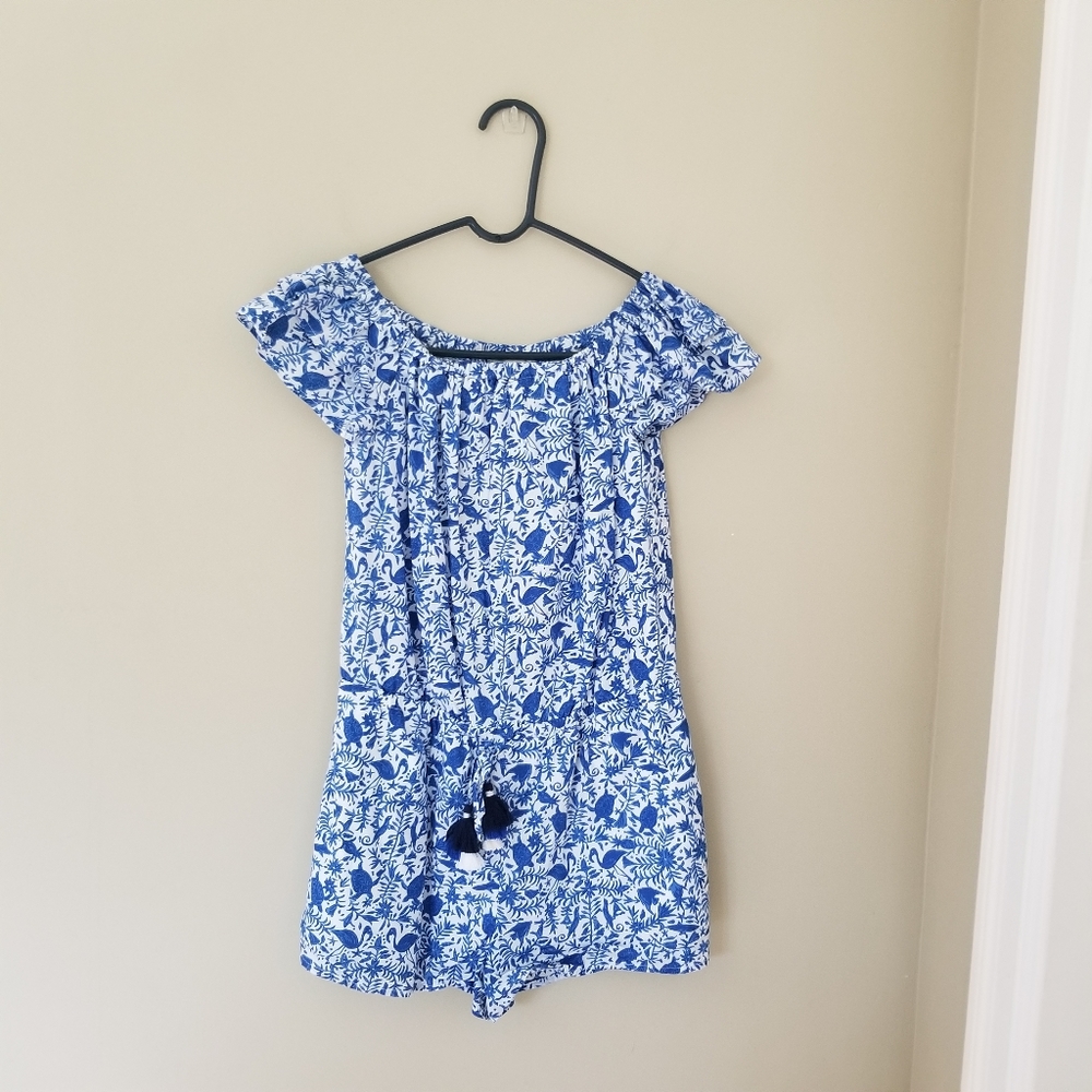 Vineyard Vines Bahamas Otomi print romper